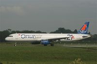 TC-OBK @ LFRB - Airbus A321-231, Take off rwy 25L, Brest-Bretagne airport (LFRB-BES) - by Yves-Q