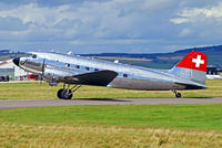 N431HM @ EGPE - Douglas DC-3C-47A-45-DL [9995] Inverness (Dalcross)~G 05/08/2013 - by Ray Barber