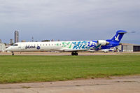 CX-CRA @ SABE - Canadair CRJ-900 [15165] (Pluna) Buenos Aires-Aeroparque Jorge Newbery~LV 25/02/2012 - by Ray Barber