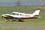 G-BXEX @ EGBN - 1977 Piper PA-28-181 Cherokee Archer II, c/n: 28-7790463 at Nottingham Tollerton - by Terry Fletcher