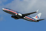 N950AN @ DFW - American Airlines 737 departing DFW Airport - by Zane Adams