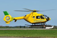 G-CIDJ @ EGSH - Helimed 85A. - by keithnewsome