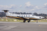 VH-TCP @ YSWG - Argile Aviation (VH-TCP) Pilatus PC-12/47E (PC-12 NG) taxiing at Wagga Wagga Airport. - by YSWG-photography