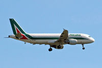 EI-DSC @ EGLL - Airbus A320-216 [2995] (Alitalia) Home~G 14/07/2014. On approach 27L. - by Ray Barber