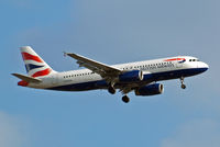 G-EUUN @ EGLL - Airbus A320-232 [1910] (British Airways) Home~G 15/07/2014. On approach 27L. - by Ray Barber