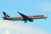 9V-SWU @ EGLL - Boeing 777-312ER [42235] (Singapore Airlines) Home~G 14/07/2014. On approach 27L - by Ray Barber