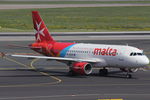 9H-AEH @ EDDL - Air Malta, Airbus A319-112, CN: 2122, Name: Floriana - by Air-Micha