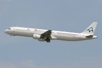 F-GYAP @ LFBO - Airbus A321-111, Take off rwy 32R, Toulouse-Blagnac Airport (LFBO-TLS) - by Yves-Q