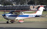 N3050U @ KRHV - A local 1963 Cessna 172E taxing back to its tie down spot at Reid Hillview, San Jose, CA. - by Chris Leipelt