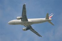 F-GKXH @ LFPG - Airbus A320-214, Take off rwy 27L, Roissy Charles De Gaulle airport (LFPG-CDG) - by Yves-Q