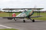 G-BJAL @ EGBR - CASA 1-131E Jungmann at The Real Aeroplane Club's Auster Fly-In, Breighton Airfield, May 4th 2015. - by Malcolm Clarke