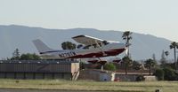 N279TW @ KRHV - A local Cessna 182 Turbo taking off on 31R at Reid Hillview Airport, San Jose, CA. - by Chris Leipelt