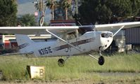 N3151E @ KRHV - A local 1978 Cessna 172N taking off on runway 31R at Reid Hillview Airport, San Jose, CA. - by Chris Leipelt