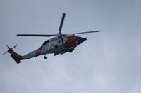 6006 - What's a Coast Guard Helicopter doing at Yellowstone?   Photoed near Old Faithful geyser in June 2006. - by Neil Henry