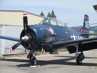 N2053C @ KSTS - T-28 sitting outside of Pacific Coast Air Museum - by Scott Tracy