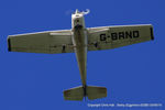 G-BRND @ EGBD - overhead Derby airfield - by Chris Hall