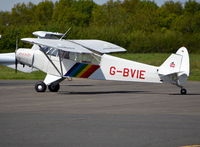 G-BVIE @ EGTB - Piper L-18C Super Cub at Wycombe Air Park. - by moxy