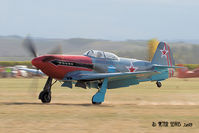 ZK-VVS @ NZOM - Yak 3 Fighter Syndicate, Auckland - by Peter Lewis