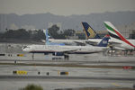 N542UW @ KLAX - Taxiing for departure - by Todd Royer