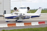 G-BICW @ EGSH - Just landed at Norwich. - by Graham Reeve
