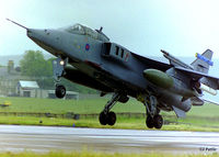 XX970 @ EGQS - Close up landing at RAF Lossiemouth EGQS whilst coded 'EH' with 6 Sqn RAF. - by Clive Pattle
