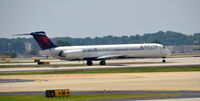 N987DL @ KATL - Nose wheel liftoff Atlanta - by Ronald Barker