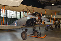 E449 - On display in the Grahame-White Factory at RAF Museum Hendon. - by Arjun Sarup