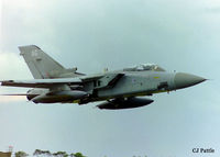 ZE786 @ EGQS - Rapid take off from RAF Lossiemouth EGQS whilst coded AG of 56 R Sqn RAF - by Clive Pattle