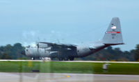 UNKNOWN @ KLEX - C-130 touch and go - by Ronald Barker