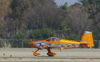 N727SM @ KTLR - Bakerfield, CA-based VANS RV-7A taxiing for take-off @ Tulare, CA (Mefford Field) - by Steve Nation