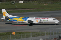 SE-LSE @ BMA - Vacating runway 12. - by Anders Nilsson