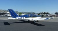 N41PW @ KRHV - A local 1985 TB-20 getting ready to taxi back to its hangar after some maintenance at the avionics shop at Reid Hillview Airport, CA. - by Chris Leipelt