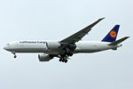 D-ALFA @ EGCC - 2013 Boeing 777-FBT, c/n: 41674 of Lufthansa Cargo at Manchester - by Terry Fletcher