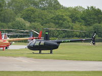 G-JAYK @ EGLD - Robinson R44 Raven II at Denham. - by moxy