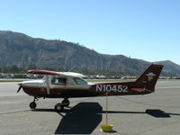 N10452 @ SZP - 1973 Cessna 150L 'Bandit', Continental O-200 100 Hp, engine start - by Doug Robertson