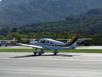 N2195M @ SZP - 1979 Piper PA-28-236 DAKOTA, Lycoming O-540-J3A5D 235 Hp, another landing roll Rwy 04 - by Doug Robertson