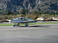 N2195M @ SZP - 1979 Piper PA-28-236 DAKOTA, Lycoming O-540-J3A5D 235 Hp, landing roll Rwy 04 - by Doug Robertson