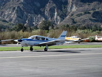 N15832 - 1972 Piper PA-28R-200 ARROW IV, Lycoming IO-360-C1C 200 Hp, landing roll Rwy 04 - by Doug Robertson