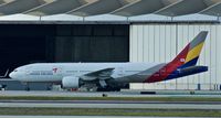 HL7739 @ KLAX - Asiana Airlines, is here taxiing at Los Angeles Int'l(KLAX) - by A. Gendorf