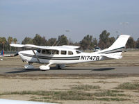N1747B @ KTLR - Tuolumne Ridge LLC (Modesto, CA) Cessna 207A @ Mefford Field (Tulare, CA) for 2014 International Ag Expo - by Steve Nation