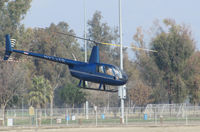 N233TR @ KTLR - Sierra Flite Robinson R44 II @ Mefford Field (Tulare, CA) for helicopter rides over the 2014 International Ag Expo - by Steve Nation