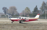 N9652K @ KTLR - privately-owned Piper PA-32R-300 from Marysville, CA @ Mefford Field (Tulare, CA) for the 2014 International Ag Expo - by Steve Nation