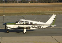 N2086T @ KPRB - ESM LLC (Reno, NV) Piper PA-28R-200 dropped off passenger @ Paso Robles Municipal Airport, CA after visiting 2014 International Ag Expo a few hours earlier! - by Steve Nation