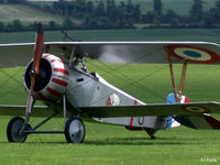 G-BWMJ @ EGSU - Action shot at Duxford - by Clive Pattle