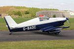 G-BADC @ EGBR - Rollason Beta B2A at The Real Aeroplane Club's Auster Fly-In, Breighton Airfield, May 4th 2015. - by Malcolm Clarke