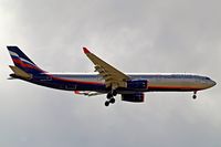 VQ-BEK @ EGLL - Airbus A330-343X [1077] (Aeroflot Russian Airlines) Home~G 08/06/2014. On approach 27L. - by Ray Barber