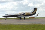 N990EA @ EGGW - 1999 Gulfstream Aerospace G-IV, c/n: 1388 at Luton - by Terry Fletcher