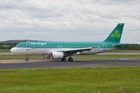 EI-DVG @ EGCC - Just landed at Manchester. - by Graham Reeve
