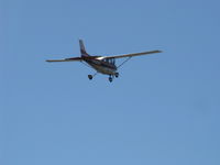 N19688 @ SZP - 1972 Cessna 172L SKYHAWK, Lycoming O-320-E2D 150 Hp, takeoff climb Rwy 22 - by Doug Robertson
