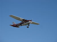 N19688 @ SZP - 1972 Cessna 172L SKYHAWK, Lycoming O-320-E2A 150 Hp, takeoff climb Rwy 22 - by Doug Robertson